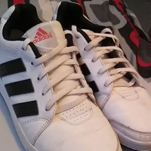 White adidas